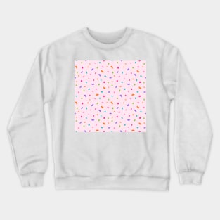 Rainbow Dot Pattern Crewneck Sweatshirt